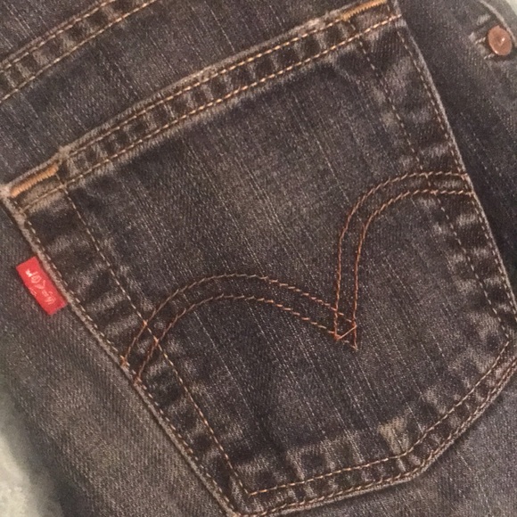 ❤️(84) Kids Levi’s 514 slim straight jeans size 12 regular. 26W by 26 1/2 - Picture 3 of 10